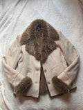 Monsoon Faux Suede/Fur Jacket