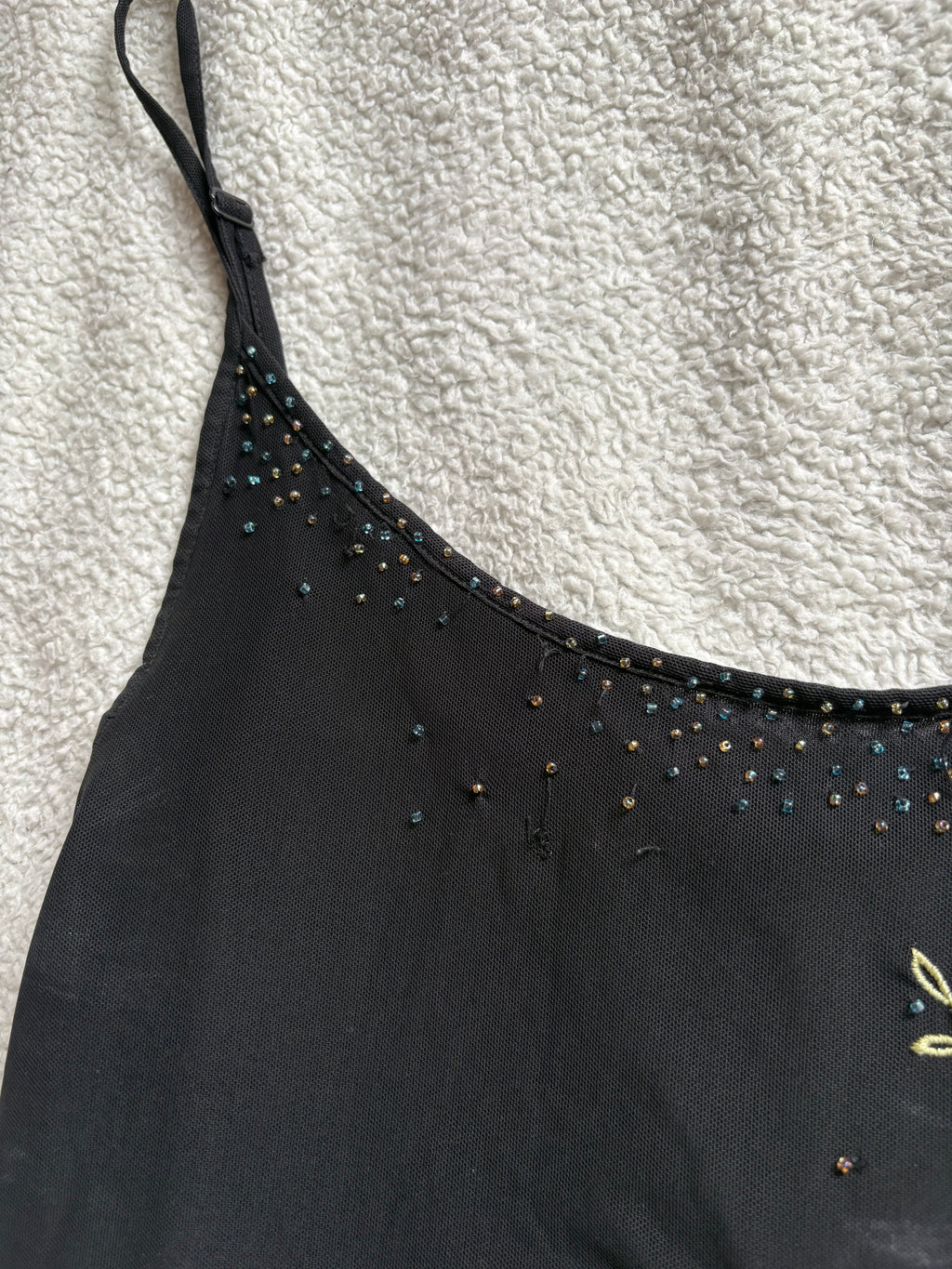 Karen Millen Floral Embroidered Cami with beading