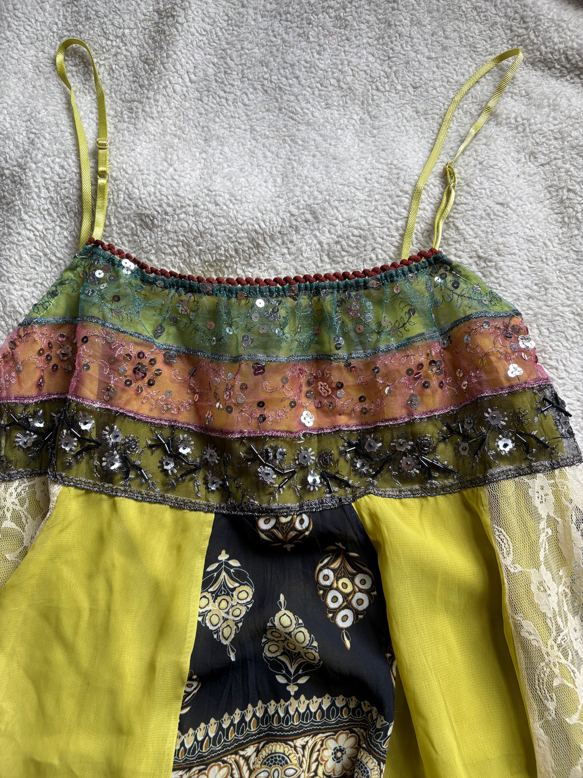 Fairycore Panel Sequin Cami
