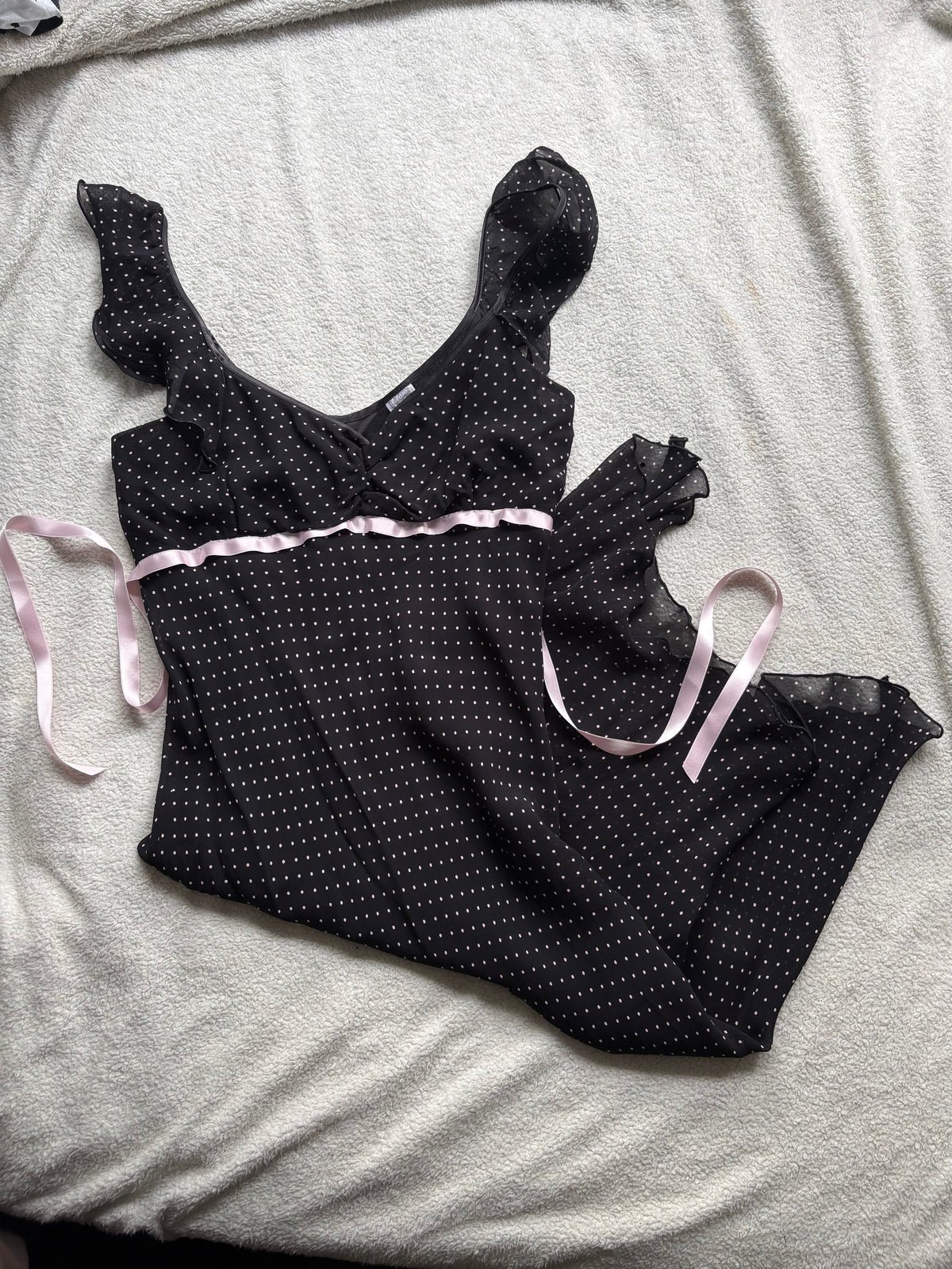 Etam Polka Dot Dress